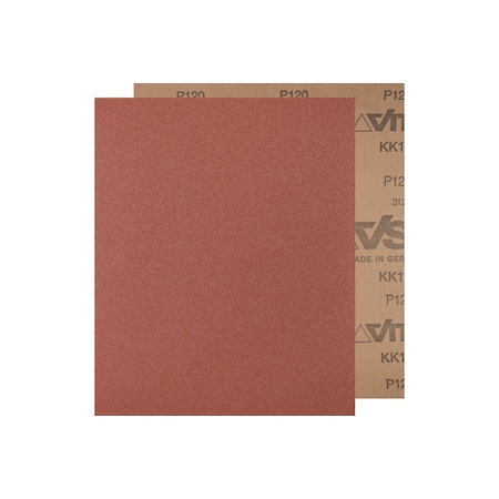 Pferd 9" x 11" Abrasive Sheet - Cloth Backed - Aluminum Oxide (HP) - 120 Grit 46916